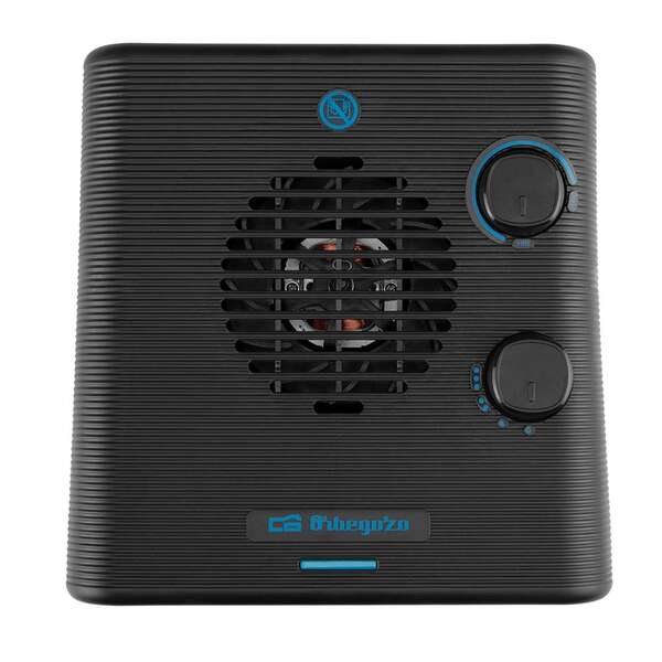 Orbegozo FH 5043 Calefactor Potente y Seguro - 2200W de Potencia - 3 Posiciones de Funcionamiento - Modo Ventilador - Diseño Horizontal Estable - Proteccion contra Sobrecalentamiento 1 pieza(s)