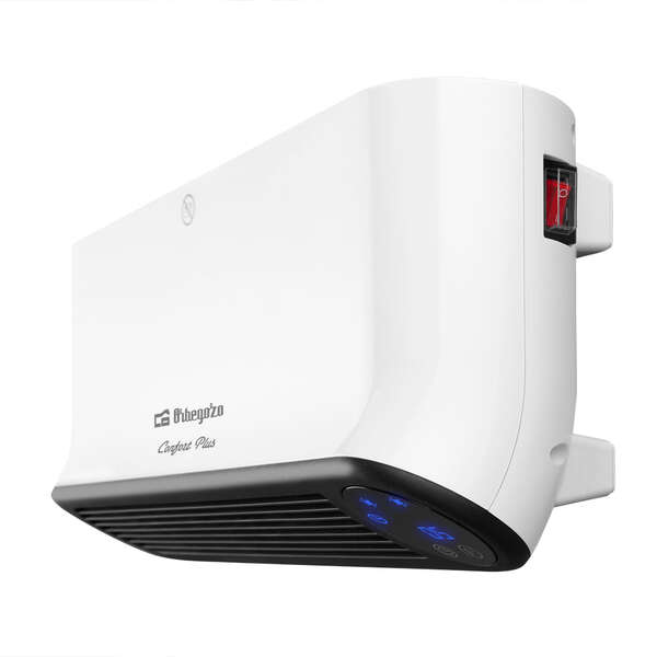 Orbegozo SP 6200 Calefactor Split - Programable Diaria o Semanalmente - Deteccion de Ventanas Abiertas - Dos Niveles de Potencia - Mando a Distancia - Seguridad Total 1 pieza(s)