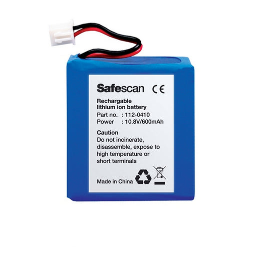 Safescan - LB-105 batería recargable industrial Ión de litio 600 mAh 10 8 V