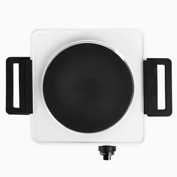 Orbegozo PE 2715 Placa Electrica Plegable - Potente y Segura para Cocinar con Comodidad en Cualquier Lugar - Asas Plegables - Indicador Luminoso - Sistema de Seguridad contra Sobrecalentamiento 1 pieza(s)