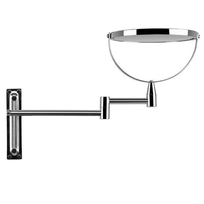 Orbegozo ESP 4000 Espejo Cosmetico Extensible - Doble Cara con Aumento X5 - Acabado Cromado - Soporte de Pared Incluido - Ø 17cm de Diametro 1 pieza(s)