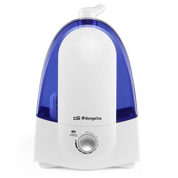 Orbegozo HU 2050 Humidificador Ultrasonico - Regula Humedad y Purifica el Aire - Silencioso - Vapor Frio - Autonomia 17H - Capacidad 52L - Doble Salida Ajustable - Potencia 30W 1 pieza(s)