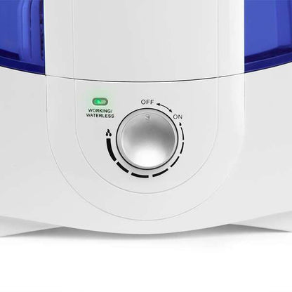 Orbegozo HU 2050 Humidificador Ultrasonico - Regula Humedad y Purifica el Aire - Silencioso - Vapor Frio - Autonomia 17H - Capacidad 52L - Doble Salida Ajustable - Potencia 30W 1 pieza(s)