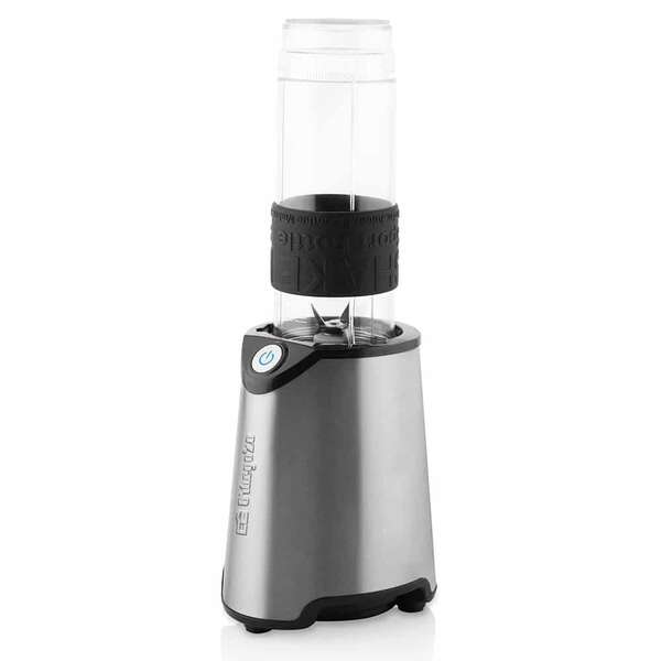 Orbegozo BV 7500 Blend&Go - Batidora de Vaso con 300W de Potencia y Cuchillas de Titanio - Incluye 2 Vasos con Boquilla Antigoteo y Asa de Transporte - Ideal para Batidos y Smoothies 1 pieza(s)