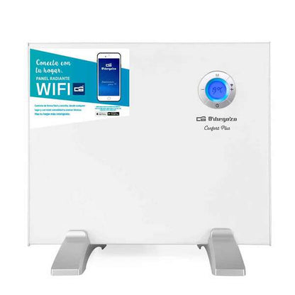 Orbegozo REW 500 Panel Radiante Wi-Fi - Control por Voz - Programacion Diaria y Semanal - Deteccion de Ventanas Abiertas - Seguridad Infantil - Display Digital LCD 1 pieza(s)