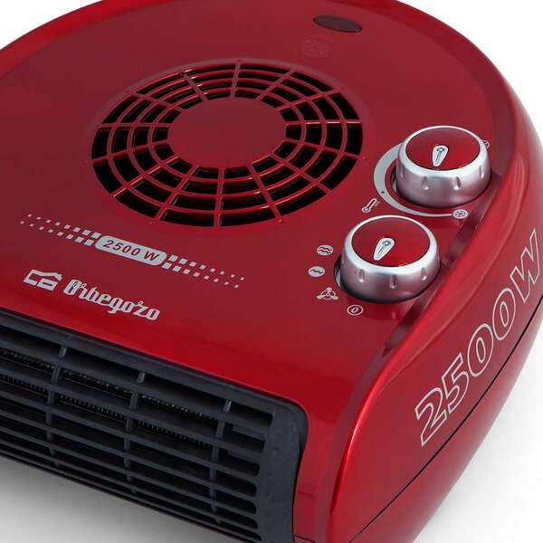 Orbegozo FH 5030 Calefactor Confort Calor Instantaneo y Ventilador de Aire Frio - Potencia Maxima 2500W - Selector Rotativo de 3 Posiciones - Termostato Regulable 1 pieza(s)