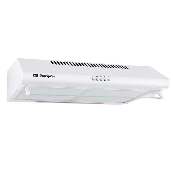 Orbegozo ST 07160 D BL Campana Extractora Compacta - Motor 80W - 3 Niveles de Potencia - Aspiracion 195.3 M3/H - Luz LED - Facil Instalacion y Limpieza 1 pieza(s)