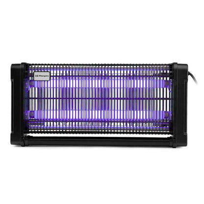 Orbegozo MQ 5030 Mata Mosquitos Ecologico y Efectivo - Luz Ultravioleta para Atraer Insectos - Descarga Electrica para Eliminarlos - Rejilla Protectora y Bandeja Lavable - Facil de Usar y Seguro 1 pieza(s)