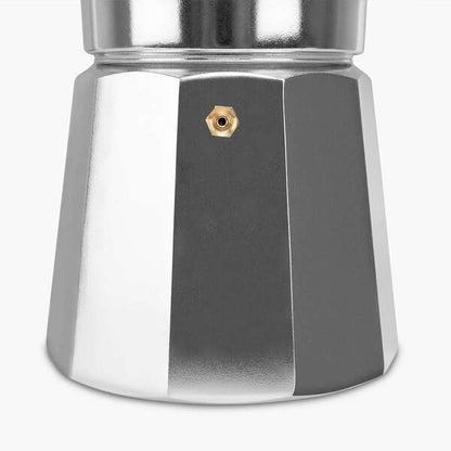 Orbegozo KF 1200 Cafetera Italiana de Aluminio Prepara 12 Tazas de Cafe Aromatico y Exquisito Mango Ergonomico - Valvula de Seguridad y Facil Limpieza Ideal para Compartir Momentos Especiales 1 pieza(s)