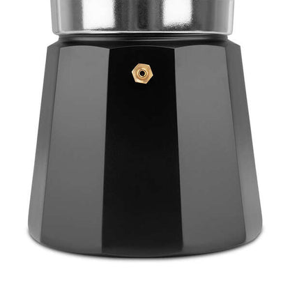 Orbegozo KFM 1230 Cafetera de Aluminio para 12 Tazas - Prepara Delicioso Cafe y Otras Bebidas con Facilidad - Mango Ergonomico y Valvula de Seguridad - Compatible con Diferentes Tipos de Cocinas 1 pieza(s)