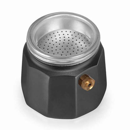 Orbegozo KFM 130 Cafetera de Aluminio Aromatica - Capacidad para una Taza - Segura y Facil de Manipular - Compatible con Diferentes Tipos de Cocinas - Facil de Limpiar 1 pieza(s)