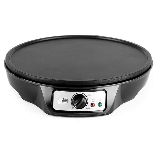 Orbegozo Crepera CM 2360 Maquina para Crepes Versatil y Facil de Usar - Superficie Antiadherente - Temperatura Ajustable - Luces Indicadoras - Pies Antideslizantes y Accesorios Incluidos 1 pieza(s)