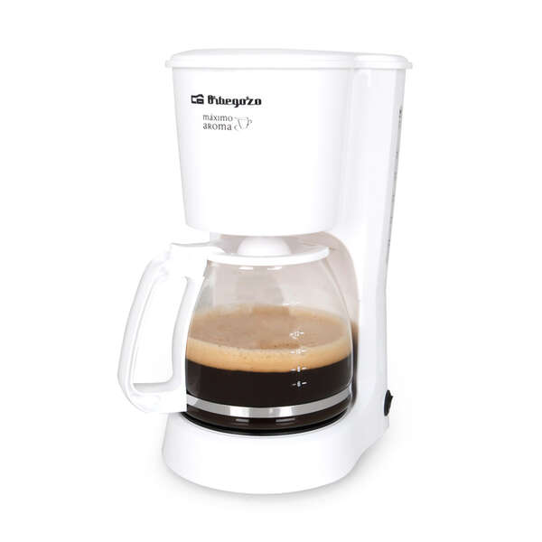 Orbegozo CG 4023 B Cafetera de 15 Tazas Prepara Cafe a tu Gusto y Mantenlo Caliente por 30 Minutos Filtro Permanente y Facil Limpieza Potencia de 800W 1 pieza(s)