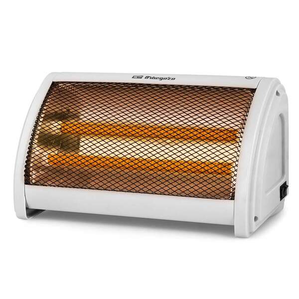 Orbegozo BP 3200 Estufa Ceramica Calor Instantaneo - Potencia 1000W - Dos Niveles de Calor - Asa de Transporte - Seguridad Antivuelco - Compacta y Eficiente 1 pieza(s)