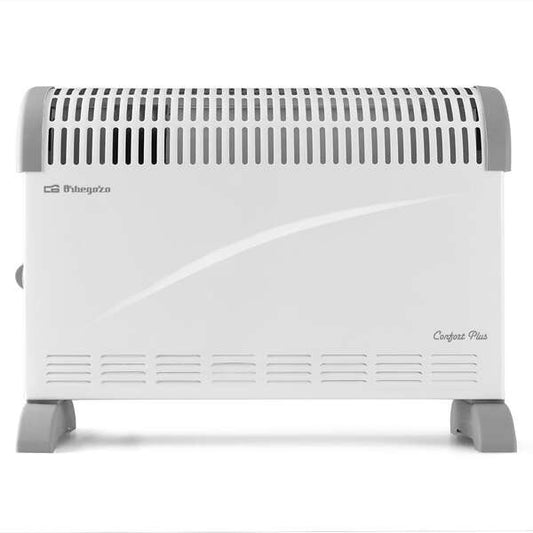 Orbegozo CV 2300 B Convector Calor Homogeneo - Potencia 2000W - 3 Niveles de Potencia - Termostato Regulable - Proteccion contra Sobrecalentamiento - Silencioso y de Bajo Consumo 1 pieza(s)