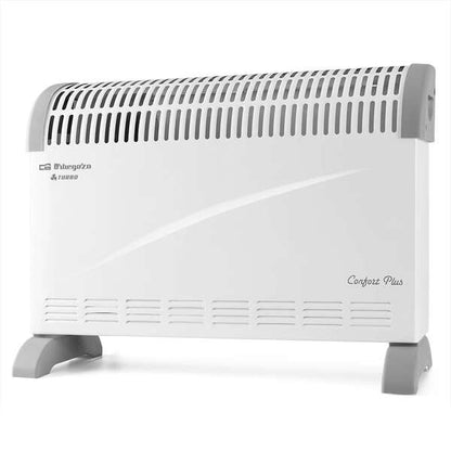 Orbegozo Convector CVT 3300 B - Potente Calefaccion Homogenea y Rapida Interruptores Luminosos - Termostato Regulable - Proteccion contra Sobrecalentamiento Ideal para Espacios Pequeños 1 pieza(s)