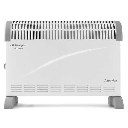 Orbegozo Convector CVT 3300 B - Potente Calefaccion Homogenea y Rapida Interruptores Luminosos - Termostato Regulable - Proteccion contra Sobrecalentamiento Ideal para Espacios Pequeños 1 pieza(s)