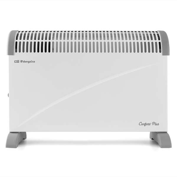 Orbegozo Convector Orbegozo CV 4000 A - Expulsion de Aire Caliente por la Parte Superior - Control con Interruptores Luminosos y Termostato Regulable - Potencia Ajustable 1 pieza(s)