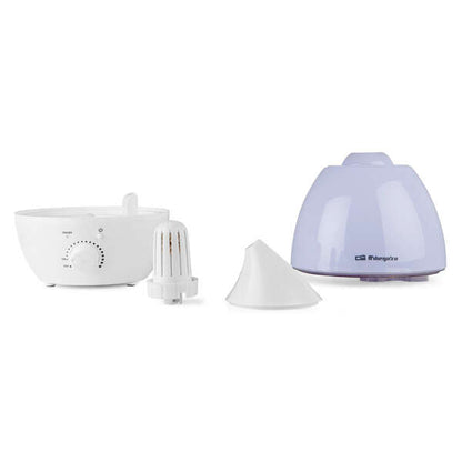 Orbegozo HU 2028 Humidificador Ultrasonico - Purifica el Aire y Combate Infecciones - Potente y Silencioso - Vapor Frio - Bandeja para Aceite Aromatico - Luces de Colores - Eficiente y Sofisticado 1 pieza(s)