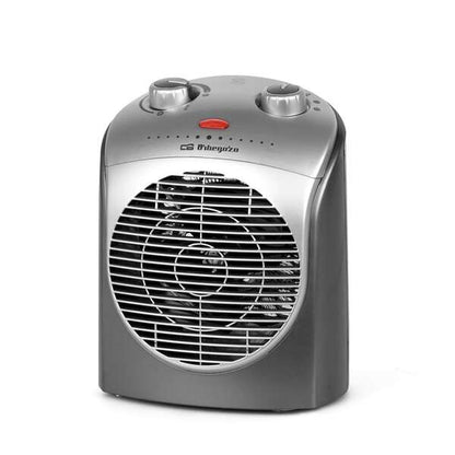 Orbegozo FH 2021 Calefactor Confort Rapido y Seguro - Selector de 3 Posiciones - Funcion Ventilador de Aire Frio - Potencias 1100 - 2200W - Termostato Regulable - Asa Transportadora 1 pieza(s)