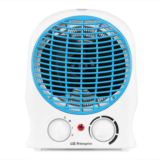 Orbegozo FH 5525 Calefactor Vertical - Potencia de 2000W - Control de Temperatura Ajustable - 2 Potencias - Proteccion contra Sobrecalentamiento - Diseño Elegante 1 pieza(s)