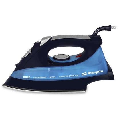 Orbegozo SV 2680 Plancha de Vapor Profesional - Potente Sistema de Vapor - Suela de Acero Inoxidable - Funcion Auto-Limpieza - Regulador de Temperatura - Cable Pivotante 360° 1 pieza(s)