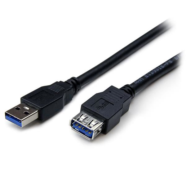 StarTech.com - Cable USB 3.0 de 2m Extensor Alargador - USB A Macho a Hembra