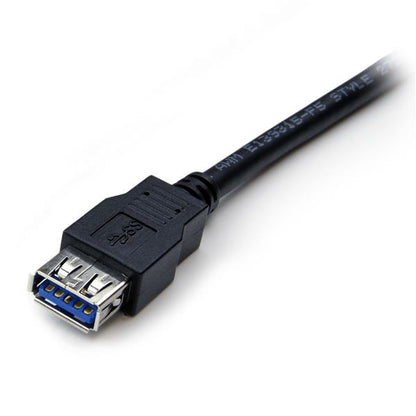 StarTech.com - Cable USB 3.0 de 2m Extensor Alargador - USB A Macho a Hembra