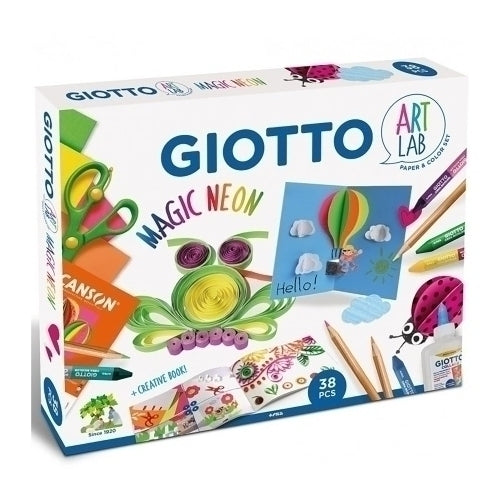 Giotto - SET JUEGO GIOTTO ART LAB MAGIC NEON