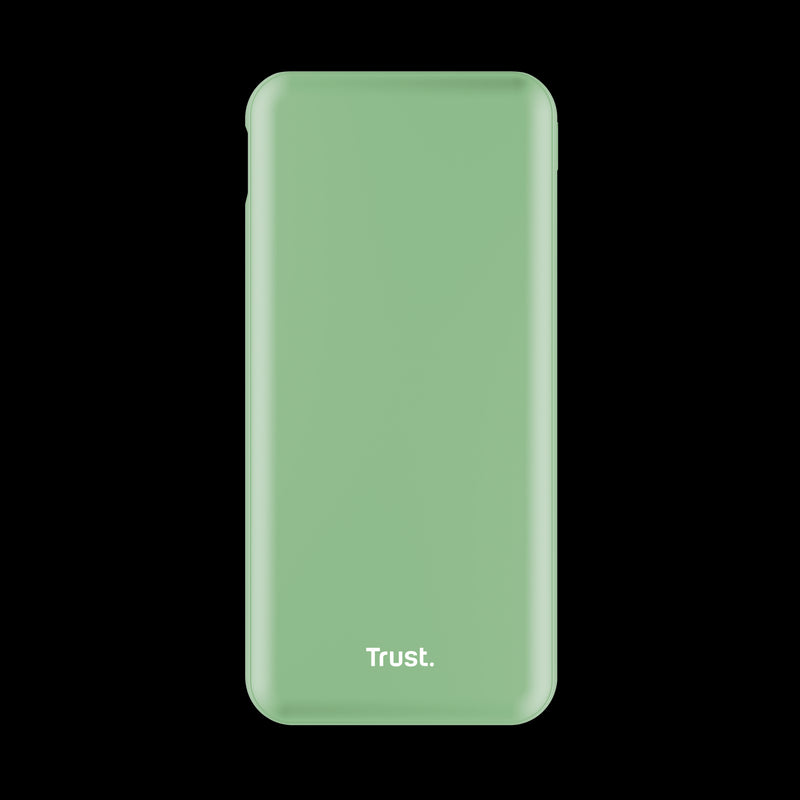 Trust Redoh Powerbank 10000mAh - USB, Tipo C - Carga Rapida - Color Verde 1 pieza(s)