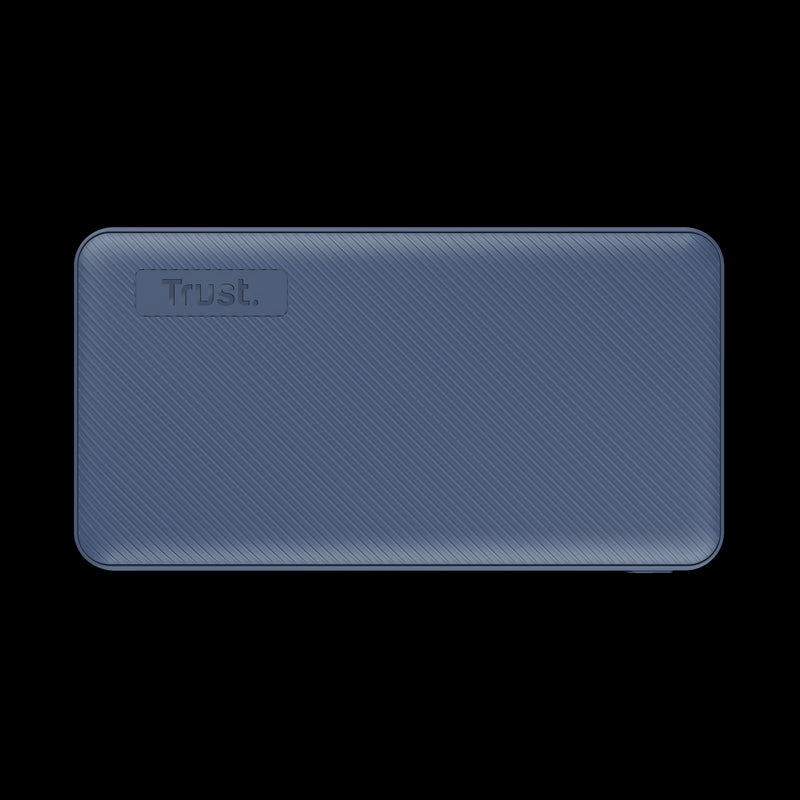 Trust Primo Powerbank 10000mAh - USB, Tipo C - Carga Rapida - Color Azul 1 pieza(s)