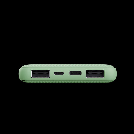 Trust Primo Powerbank 10000mAh - USB, Tipo C - Carga Rapida - Color Verde 1 pieza(s)