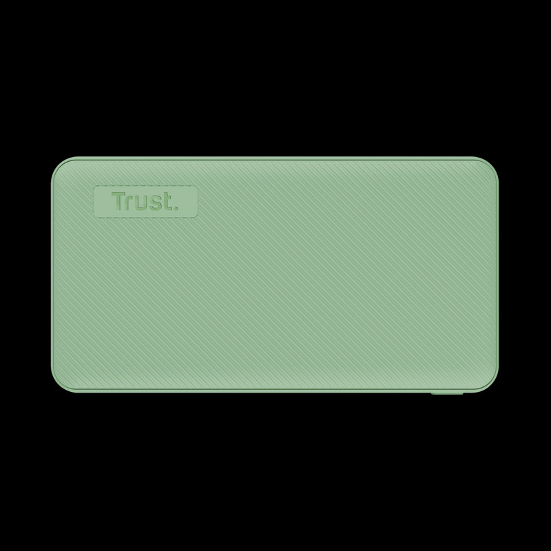 Trust Primo Powerbank 10000mAh - USB, Tipo C - Carga Rapida - Color Verde 1 pieza(s)