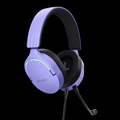 Trust GXT490 Fayzo Auriculares Gaming - USB 7.1 - Color Morado 1 pieza(s)