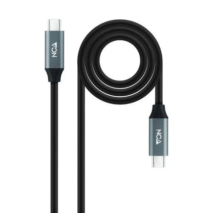 Nanocable - 10.01.4303 cable USB USB 3.2 Gen 2x2 3 m USB C Negro  Gris