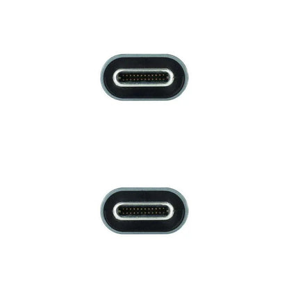 Nanocable - 10.01.4303 cable USB USB 3.2 Gen 2x2 3 m USB C Negro  Gris