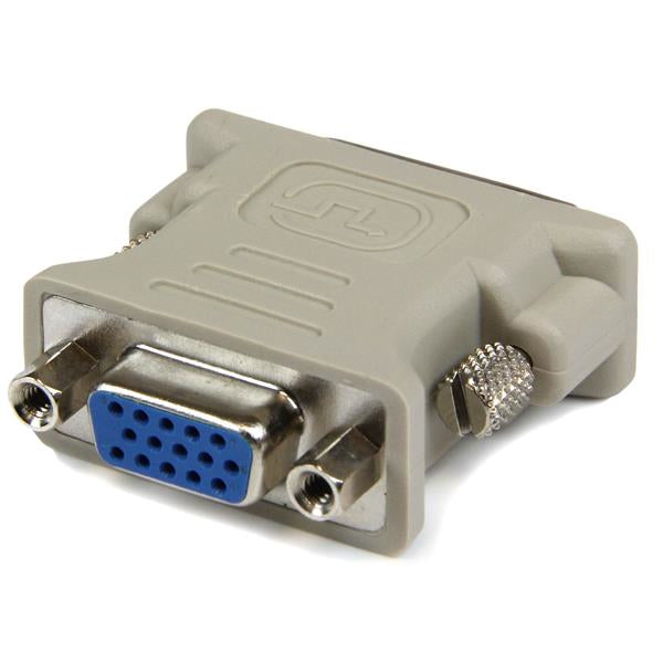 StarTech.com - Adaptador Conversor DVI-I a VGA - DVI-I Macho - HD15 Hembra - Blanco