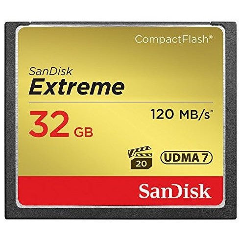 SanDisk - 32GB Extreme CompactFlash