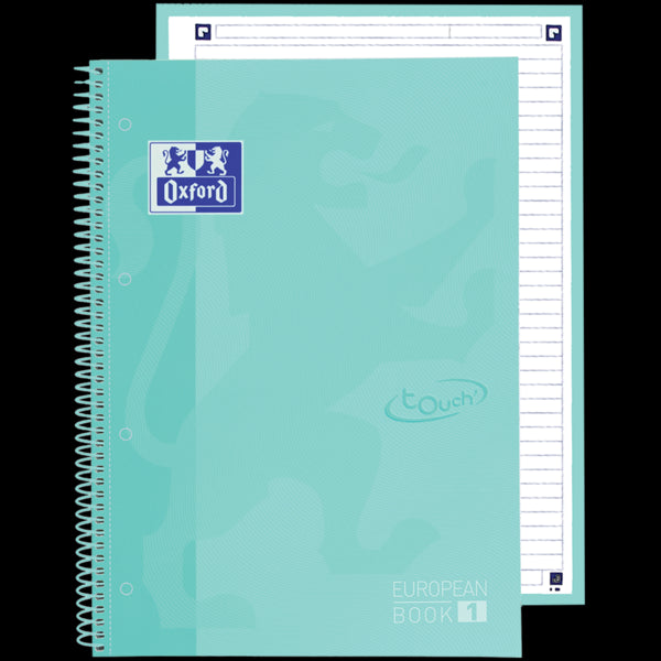 Oxford - 400138326 cuaderno y block A4+ 80 hojas Color menta