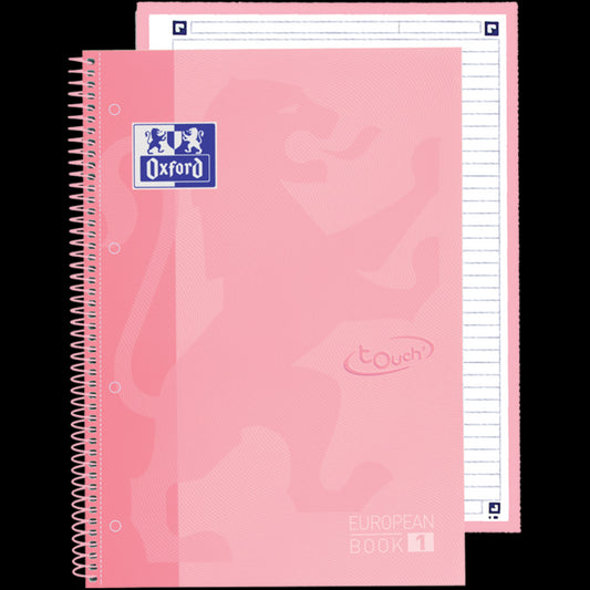 Oxford - 400138324 cuaderno y block A4+ 80 hojas Rosa