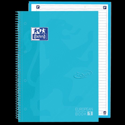 Oxford - 400138327 cuaderno y block A4+ 80 hojas Azul