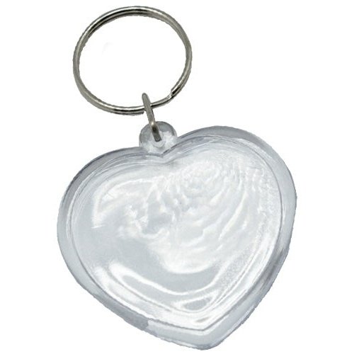 Niefenver - LLAVEROS CORAZON NIEF.PLASTICO CRISTAL 4