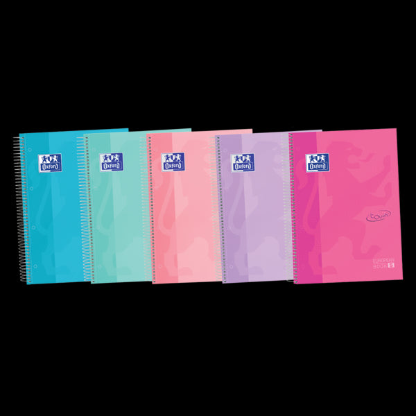 Oxford - 400075564 cuaderno y block A4 120 hojas Colores surtidos