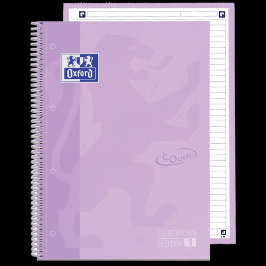 Oxford - 400138325 cuaderno y block A4+ 80 hojas Lila