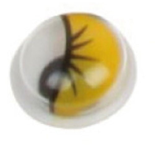 Smart - OJOS MOVILES SMART AMARILLO 10 mm. PACK