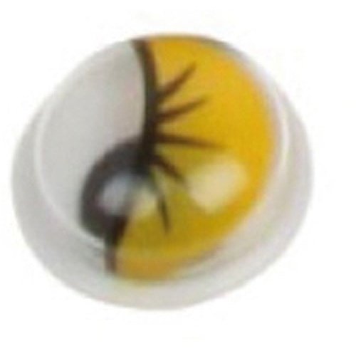 Smart - OJOS MOVILES SMART AMARILLO 12 mm. PACK