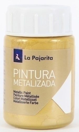 La Pajarita - PINTURA LX.PAJARITA MT.35 ml ORO R.ME-03 -  1 unidad - 125322