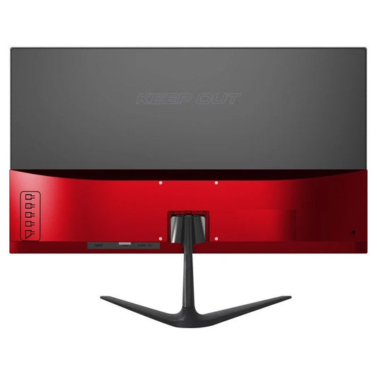 KeepOut - XGM22RV3 pantalla para PC 54 6 cm (21.5") 1920 x 1080 Pixeles Full HD LED Negro  Rojo