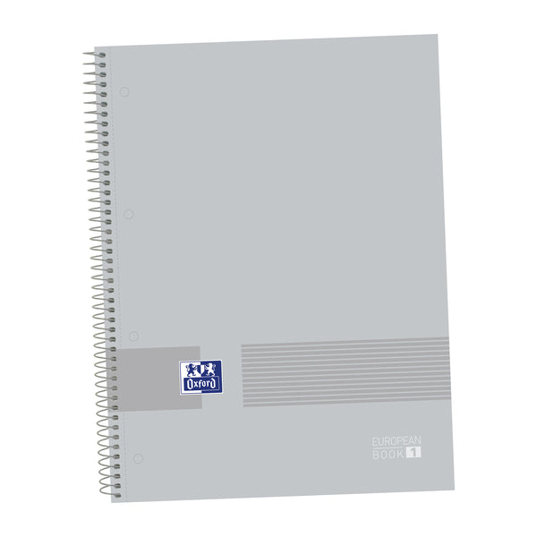 Oxford - 400149496 cuaderno y block A4+ 80 hojas Gris