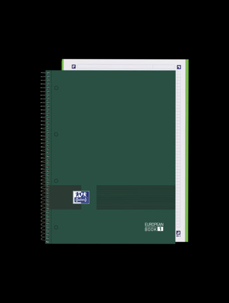 Oxford - 400158919 cuaderno y block A4+ 80 hojas Verde